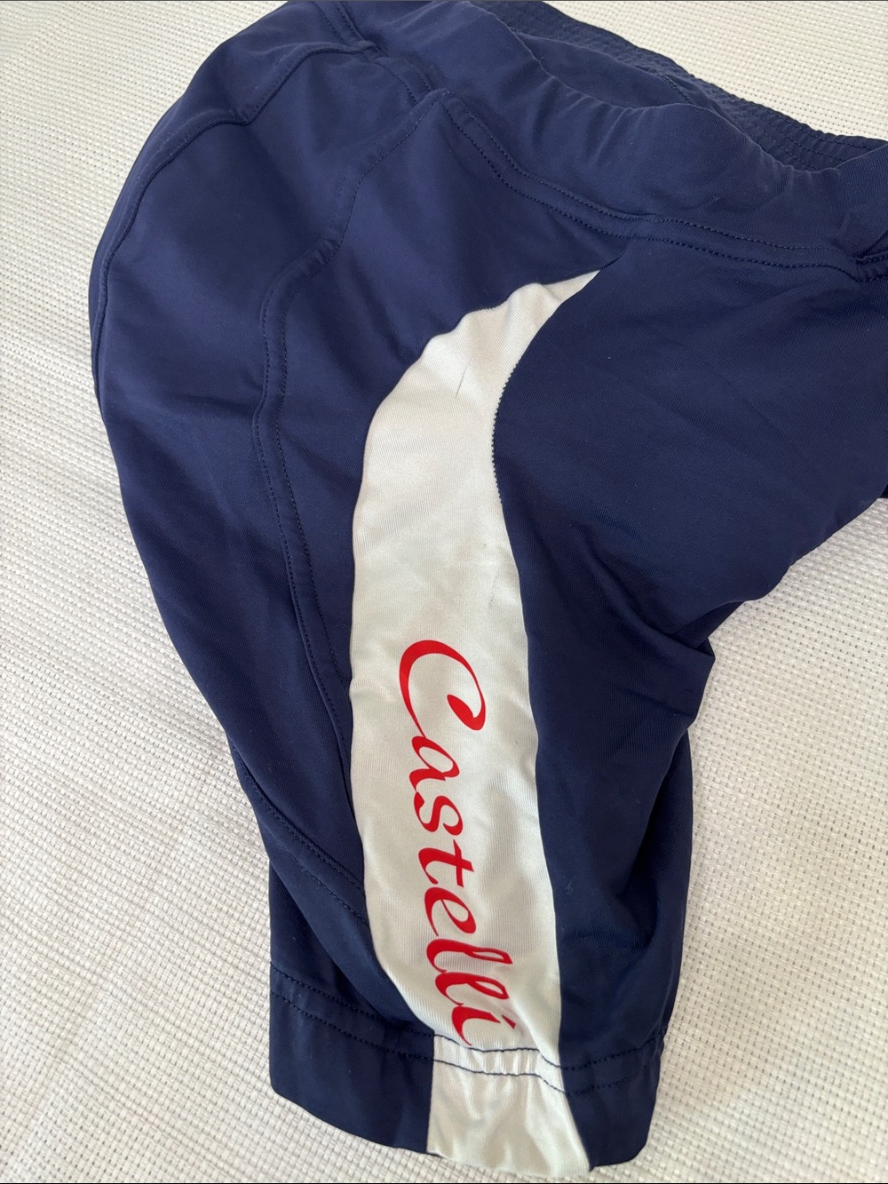 Castelli Vizio Tre Women’s Navy & White Cycling Shorts Padded
